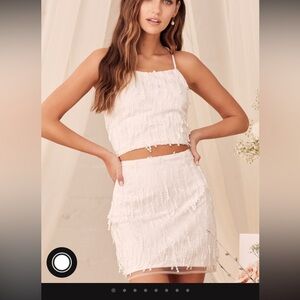 NWT Lulus two peice mini dress ✨